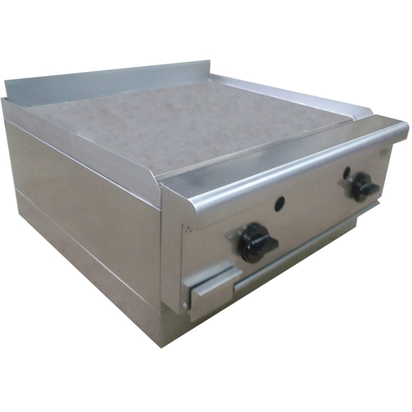 Chapa Quente Inox à Gás de Soprepor Chapa Quente Inox à Gás de Soprepor