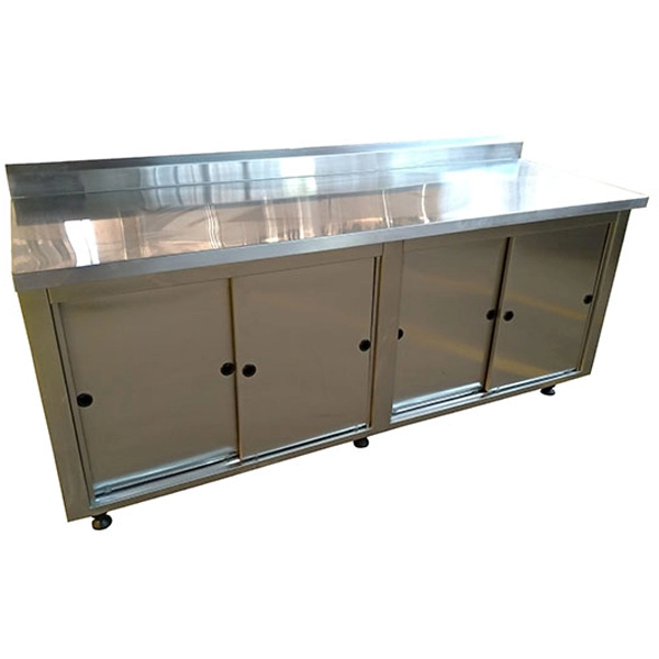 Gabinete Inox com Portas de Correr Gabinete Inox com Portas de Correr